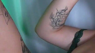 Raven Vice at the Milking Table