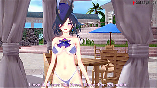 Clorinde POV Blowjob Bikini - Genshin Impact