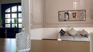 Mexico Fucks Colombian Blond Brian Evans With Her Giant White Ass With Marian Franco