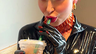 Morning Iced Coffee at Starbucks…