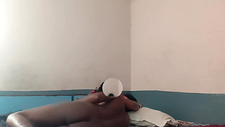 Desi Telugu Wife Present Gift on Husband Birthday Party - 2