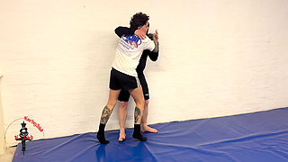 Kourtneyinked Wrestles Pathetic Guy