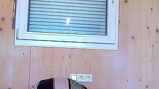Joshua Guthmann gets fucked in the ass by four dildos.