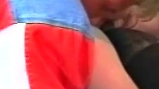 Mature Blonde Sucks Throbbing Cock with Ahegao Bliss