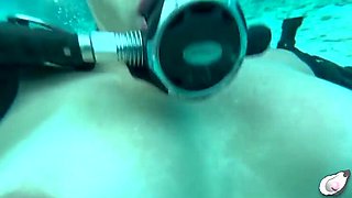 Supergirl Fucked Hard by Horny Octopus - Big Clit MILF Solo Underwater Sex