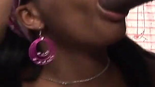 Nasty big ass ebony fucked by a BBC dude