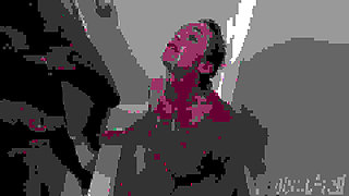 Dripdrop Behind the Scenes! Simone Steele Gets a Golden Shower to Clean the Cum off After Her Gangbang!!