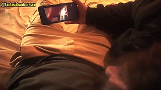 My Stepsister Swallows My Penis After Watching the Movie, They Almost Discovered Us