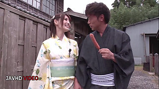 Yua Ariga's Wild Outdoor Fuck with Big Cock