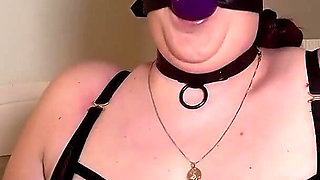 Lacey's Ballgag Play: a Submissive's Display of Devotion