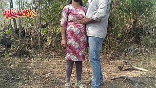 Hot Aunty Gets Wild Jungle Sex - Indian Desi Couple