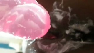 Creamy Teen Pussy Gets Filled - 18 Year Old Homemade Creampie