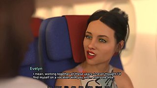 Dirty GamesxXx - Episode 6: Hotwife MILF in Bikini Gets BBC Fuck on Vacation - Animated Sex Story