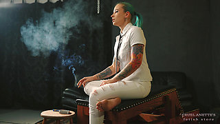 Smoker with Dirty Soles 4K