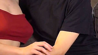 Stunning, Big-titted Frida Enjoys Two Cocks and a Cumshot on Her Tits