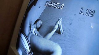 Cutie brunette Alexa Jordan knows how to suck a dick in the gloryhole