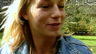 At First She Was so Shy - Blonde Kati