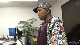 The Blonde Secretary Can Be Persuaded to Loosen up a Little Only with BBC Proposition.