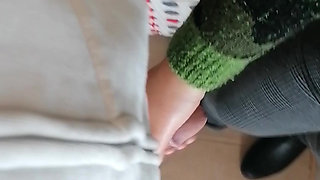 My Husband Is on Top of the Apartment, and My Lover Is Fucking Me Downstairs in a Cold Basement.