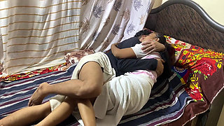 Indian 18 Year Old Teen Hot Sex with Her Step Dad