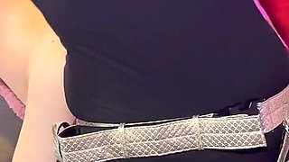 French Pegging - Caged Sub Gets His Ass Destroyed by His Mistress Strapon - BDSM