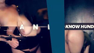 Satine Summers Gags on Cory Chases Gloryhole Creampie