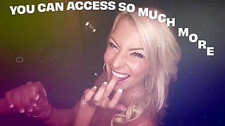 GLORYHOLE SECRETS - Myste Vixen Swallows Hot Loads in POV Gloryhole Frenzy: Porn