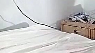 I Found My Stepsister Being Fucked by Her Boyfriend in the Bedroom, I Can't Wait and I Masturbate Wh