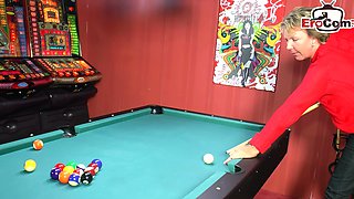 German granny does her first sex casting for pocket money