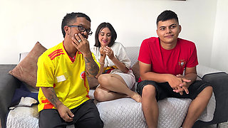 My Best Friend Crying While I His Wife for Losing the Colombia Vs Portugal Match Bet