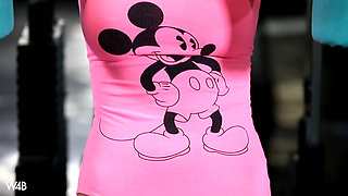 Paula Shy Working Out