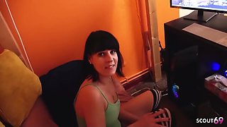 German Stepsister Maria Saint Caught Watching Porn And Seduce To Pov Fuck