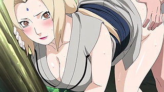 Tsunade Naruto Boruto sex doggystyle cunnilingus anime hentai animation cartoon kunoichi japanese creampie big ass tits indian