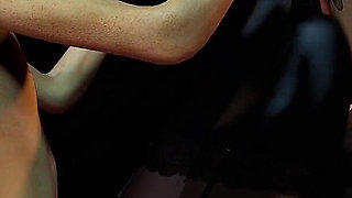 Hot Chick Booty Bounce: Render Ready - 3D Animation Hentai