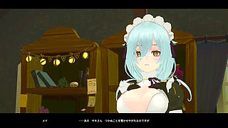 Hentai Game succubus Garden 3d Animation part 2 gangbang blowjob cum swallow