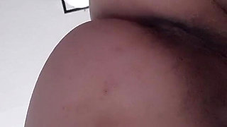 Sitting on a Hairy Pussy's Face