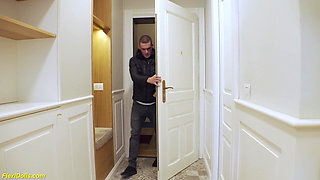 Flexi real doll rough anal fucked