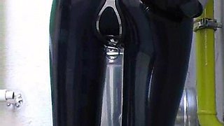 Tera amateur brunette girl public posing