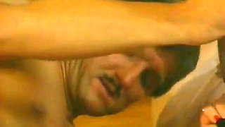A Busty Brunette Lady From Germany Eating Cum After an Amazing Fuck