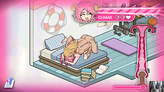 EP-5"LIFEGUARD HOLIC GAMEPLAY!NTR! HENTAI GAME! I fuck my employee and her bestfriend!