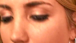 Lusty nympho with round perfect tits rides a big cock after getting tittyfucked