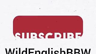 WildEnglishBBW rubbing fat pussy on my balcony