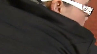 Hot Secretary Seduced at Job Interview