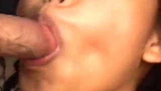 Sexy brunette leaves home with a big dick craving