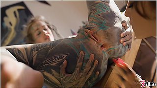 Eden Ivy in Toys & ATM: Extreme Anal with Heavily Tattooed Girls