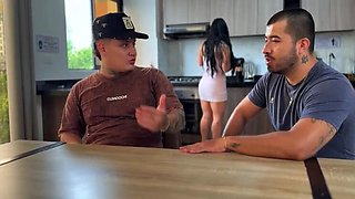 Hot Latina Wife With Big Tits Fucks My Best Friend While I Watch