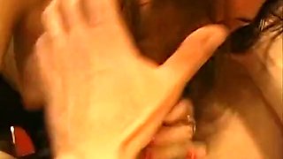 John Thompson In Ggg Pretty Brunette Gets Wild And Horny On A Hot Threesome And Bukkake Gangbang