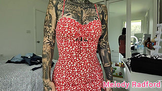 Sheer Black Lingerie and Gym Tights Try on Haul Melody Radford Onlyfans