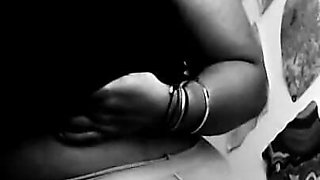 Silent Cinema and Black and White Vintage Girl Seducing You with Stockings, Dress and Heels