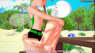 tinkerbell bikini sex at the beach